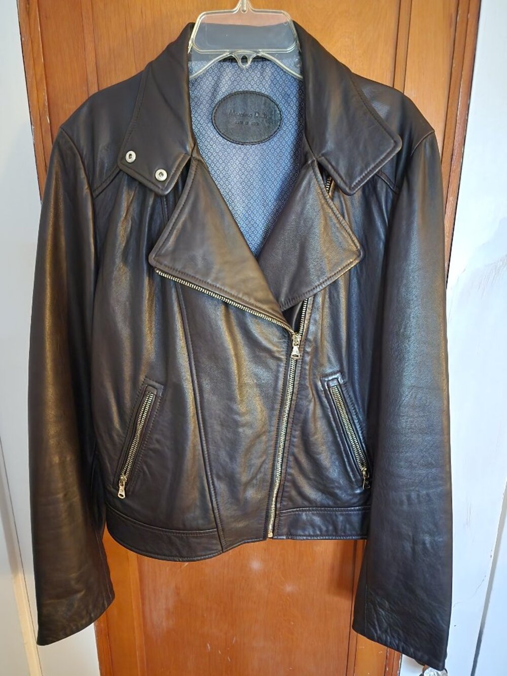 Massimo Dutti Leather Jacket